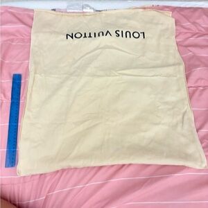 Louis Vuitton Cream Storage Bag